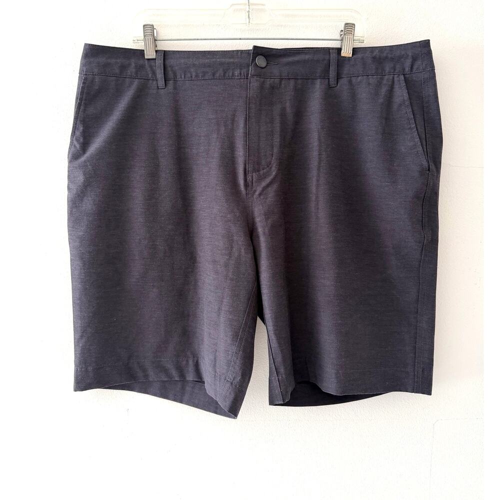 Faherty All Day Shorts Belt Loop 9" Stretch Performance Mens Sz 38 Blue LNWOT